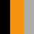 black orange grey